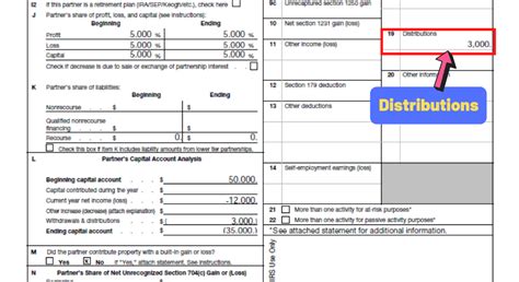 are box 19 k-1 distributions taxable|box 19 of k 1.